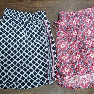 Set of Two Women's Crown And Ivory Shorts Size 1X